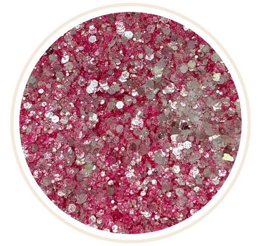 DARK PINK DIAMOND GLITTER