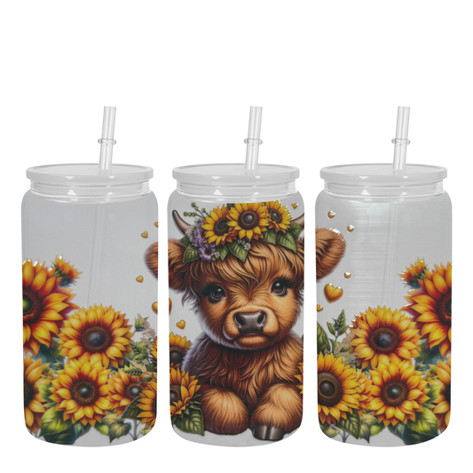 HIGHLAND COW DECAL 2