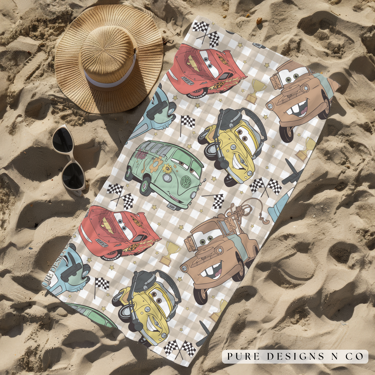 PRE ORDER -  CARS TOWEL