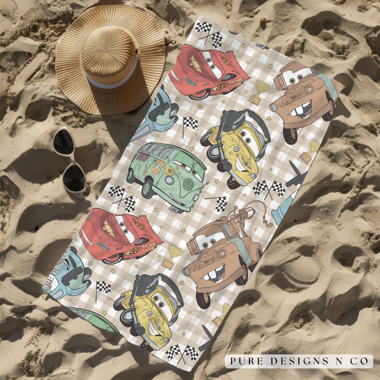 PRE ORDER -  CARS TOWEL