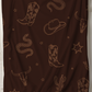 READY TO SHIP - LARGE CHOCOLATE COUNTRY BLANKET