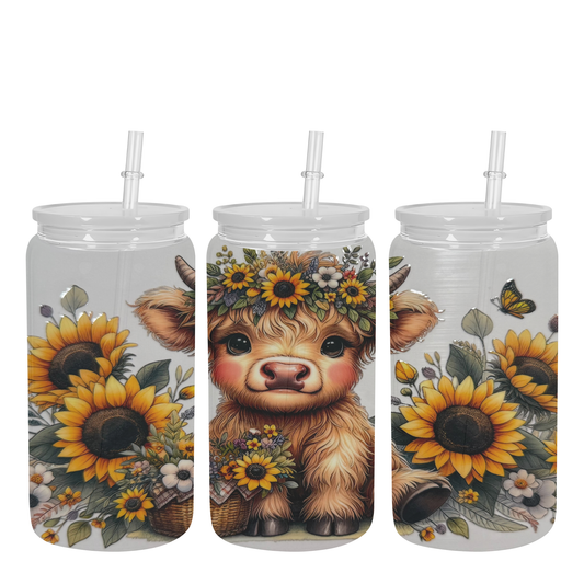 HIGHLAND COW DECAL 5