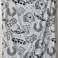 PRE ORDER - LARGE BULL SKULL POKER BLANKET