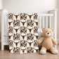 PRE ORDER - BABY LONGHORN CHECK BLANKET