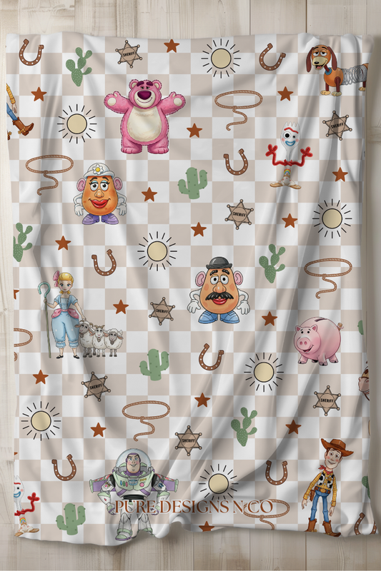 READY TO SHIP - LARGE EXCLUSIVE STORY BLANKET
