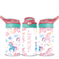 PERSONALISED UNICORNS 12OZ INSULATED DRINK BOTTLE
