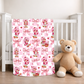 PRE ORDER - BABY STRAWBERRY BLANKET