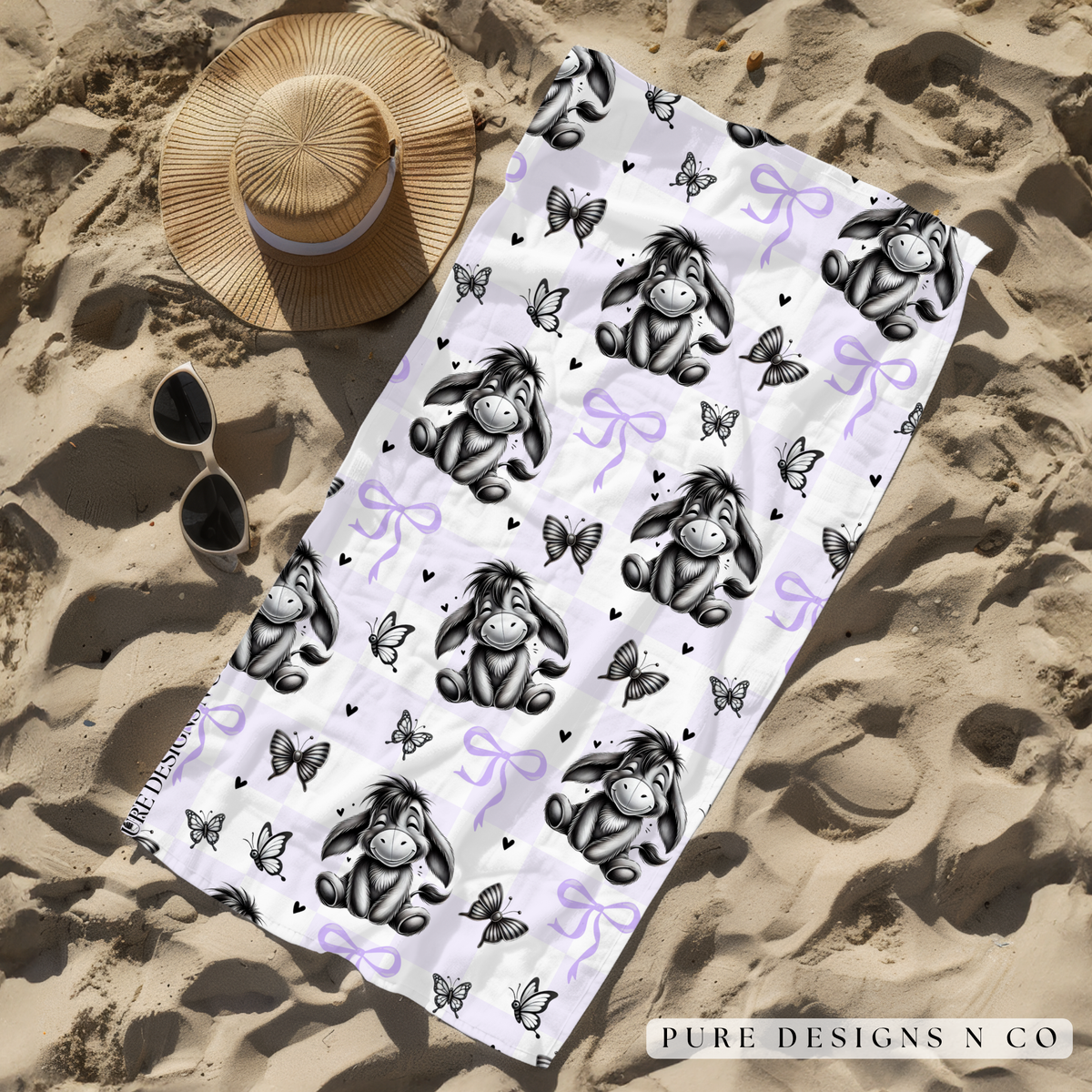 PRE ORDER - DONKEY BEACH TOWEL