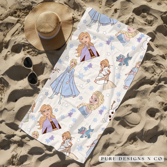 PRE ORDER - FROZEN BEACH TOWEL