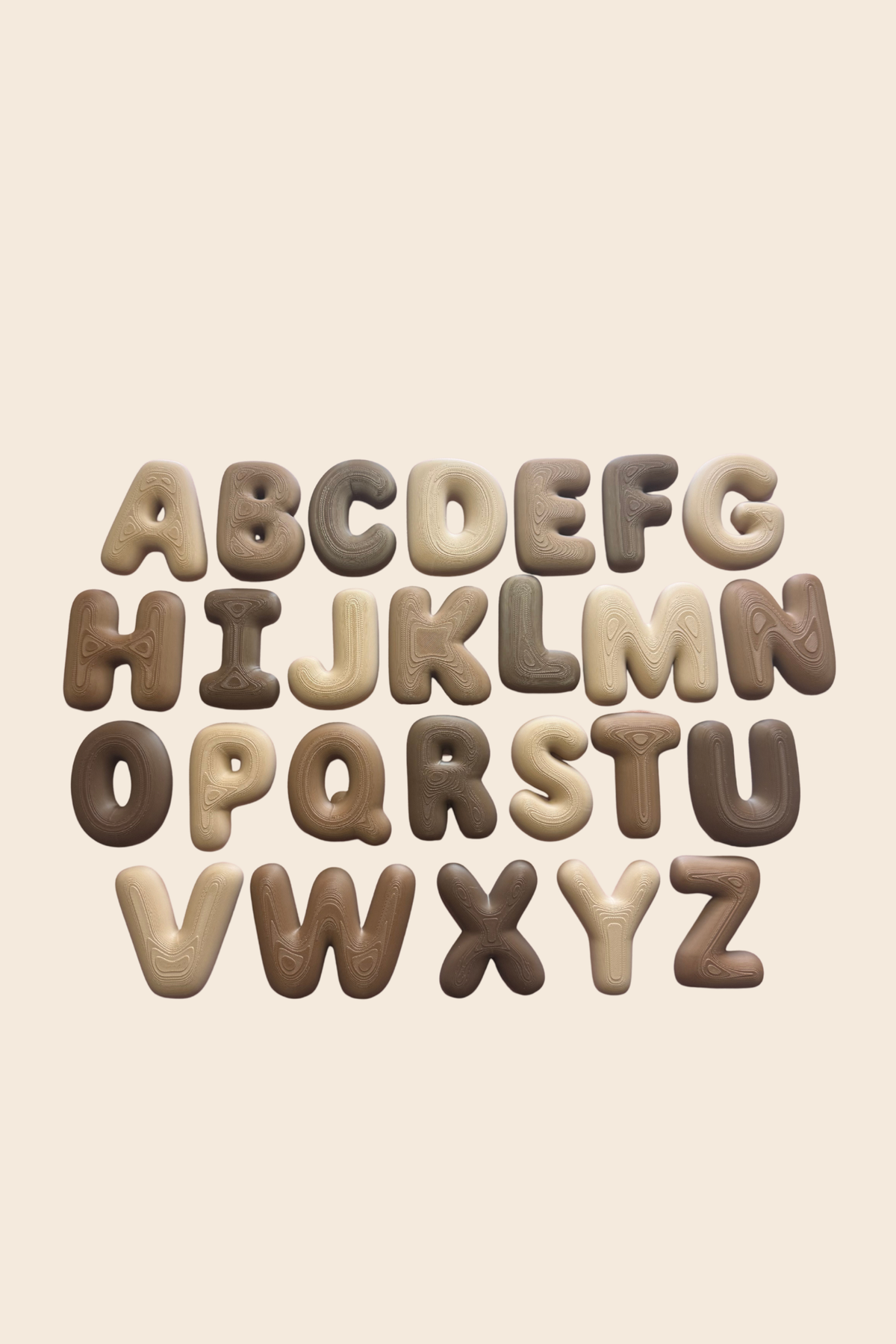 3D ALPHABET