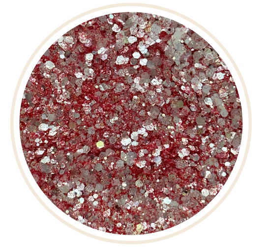 RED DIAMOND GLITTER
