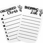 ACRYLIC  FRIDGE MAGNET PLANNERS