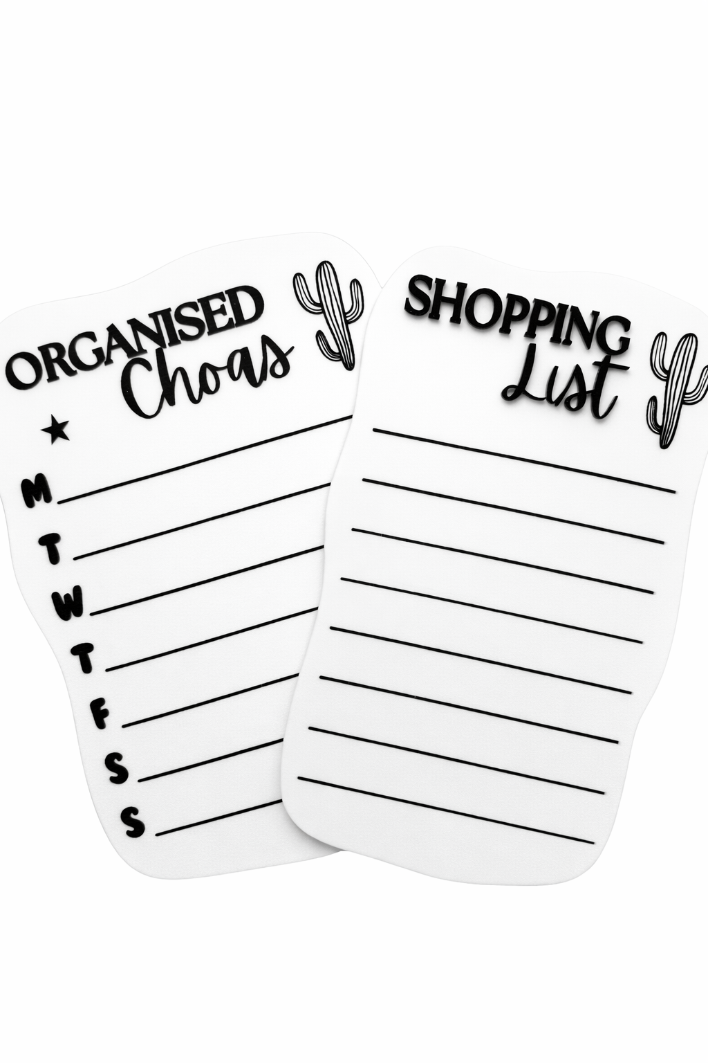ACRYLIC  FRIDGE MAGNET PLANNERS