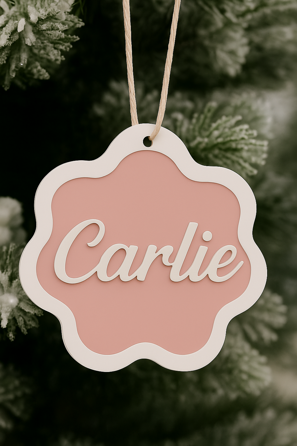 CUSTOM CHRISTMAS BAUBLE