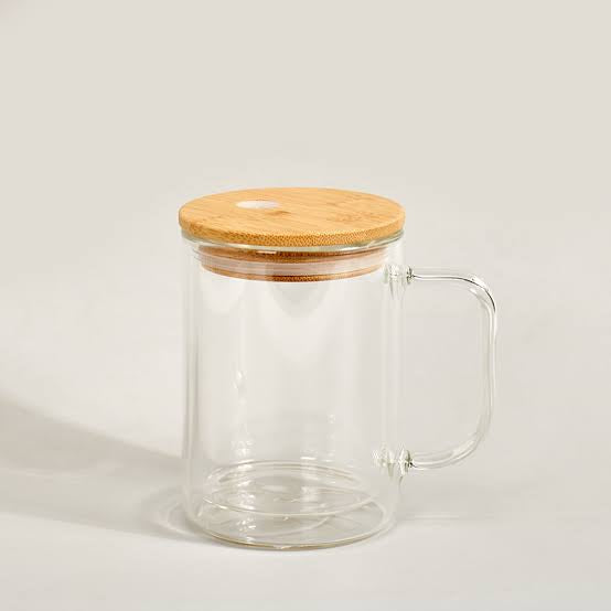 15oz Glass Snowglobes with handle