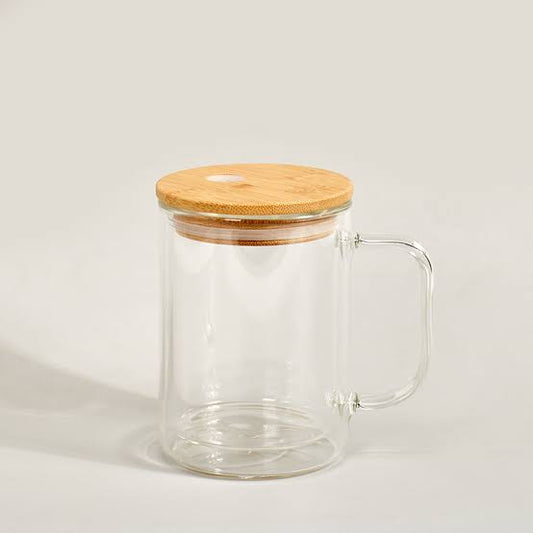 15oz Glass Snowglobes with handle