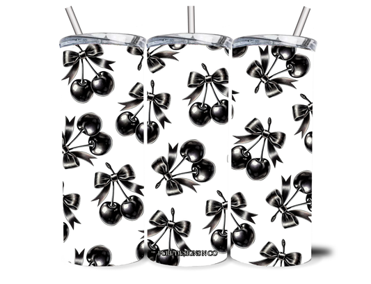 BLACK CHERRIES 20OZ INSULATED TUMBLER
