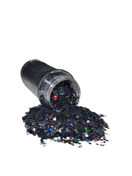 BLACK HOLOGRAPHIC