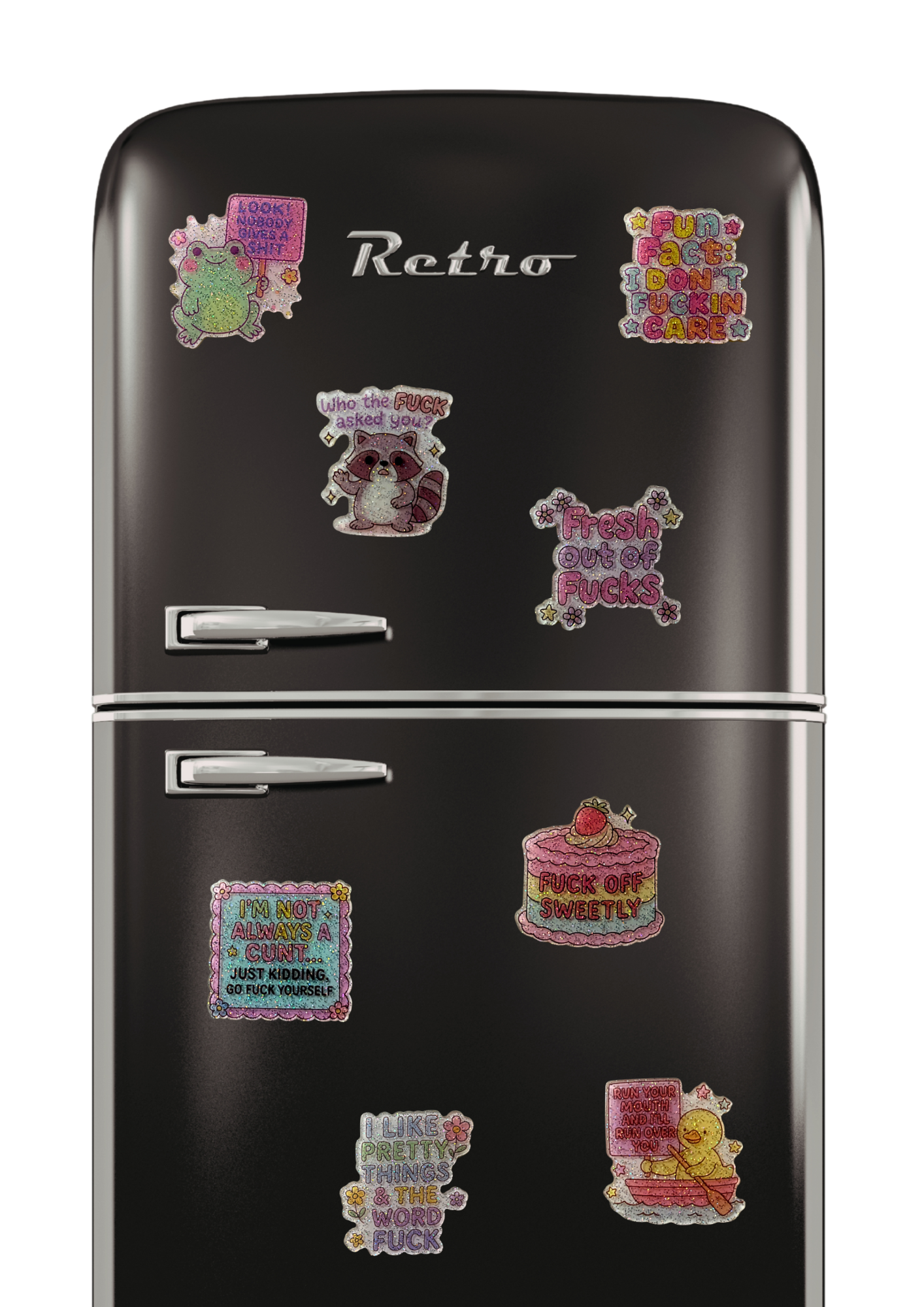 SASSY ACRYLIC FRIDGE MAGNET BUNDLES