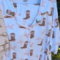 WOMENS COSY COWGIRL PJ SET