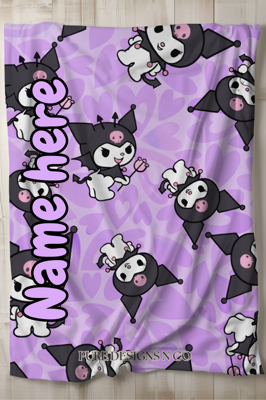 PRE ORDER - LARGE KUROMI BLANKET