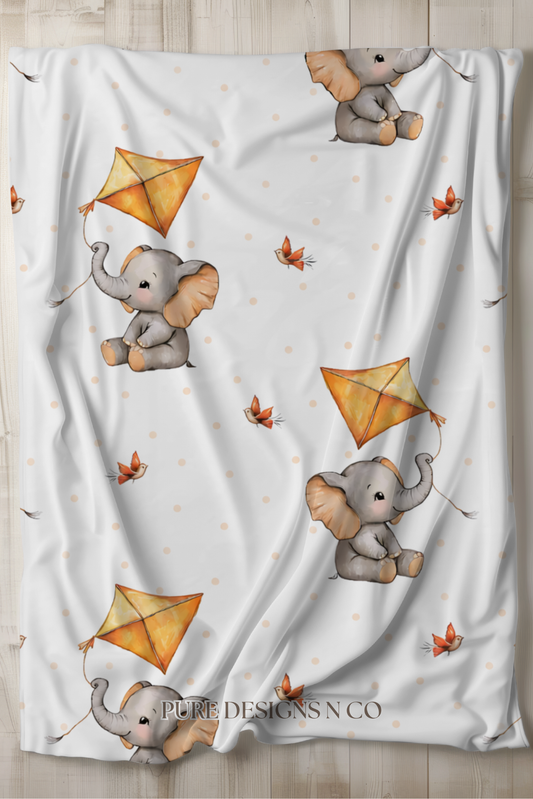 PRE ORDER - LARGE ELEPHANT BLANKET