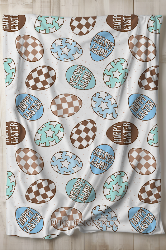 PRE ORDER - LARGE HOPPY EASTER BLANKET