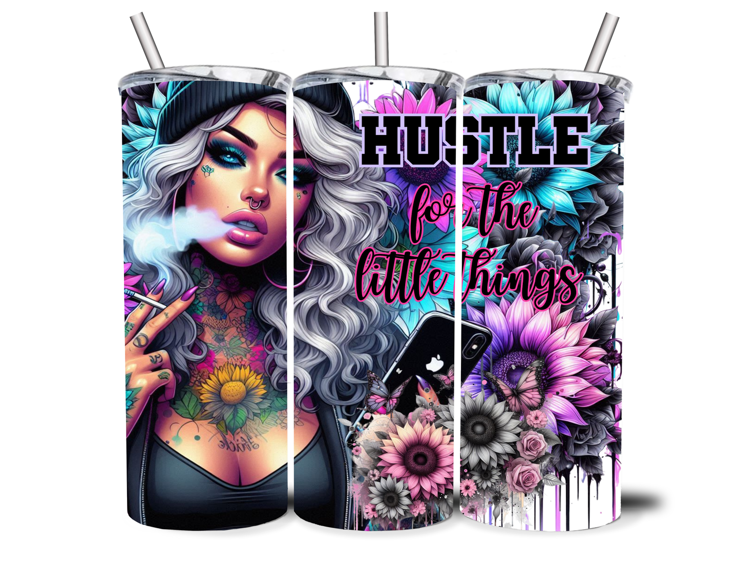 HUSTLE 20OZ INSULATED TUMBLER