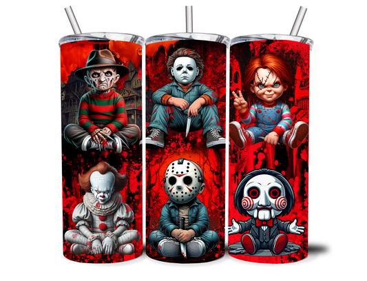 RED HORROR 20OZ INSULATED TUMBLER