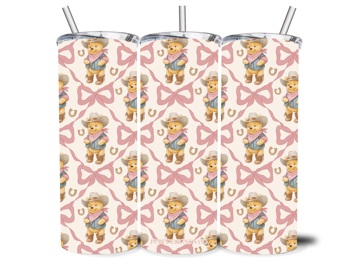 HOWDY HONEY BEAR 20OZ INSULATED TUMBLER