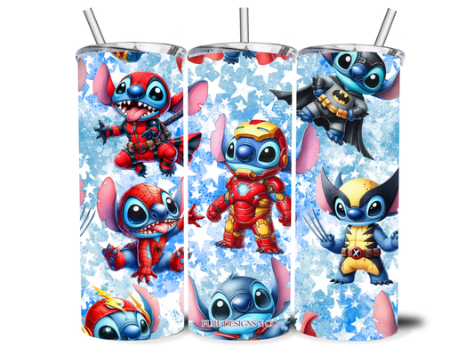 AVENGERS BLUE MAN 20OZ INSULATED TUMBLER