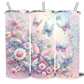 PASTEL BUTTERFLIES 20OZ INSULATED TUMBLER
