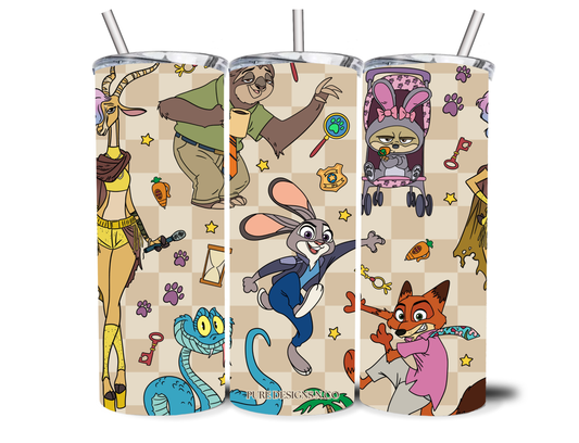 ZOOTOPIA 20OZ INSULATED TUMBLER