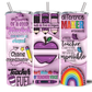 PURPLE TEACHER 20OZ INSULATED TUMBLER