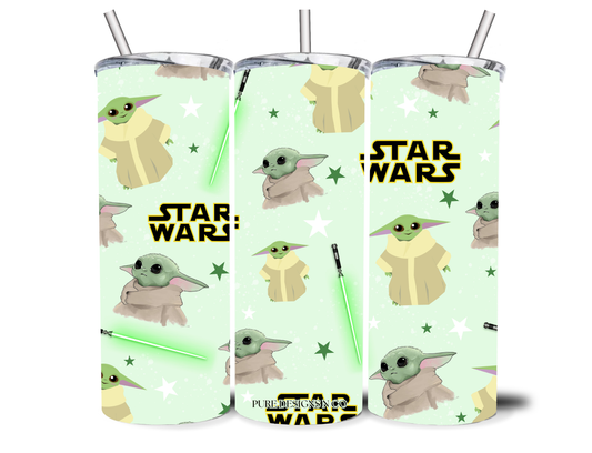YODA 20OZ INSULATED TUMBLER