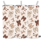 BEIGE BOWS 20OZ INSULATED TUMBLER