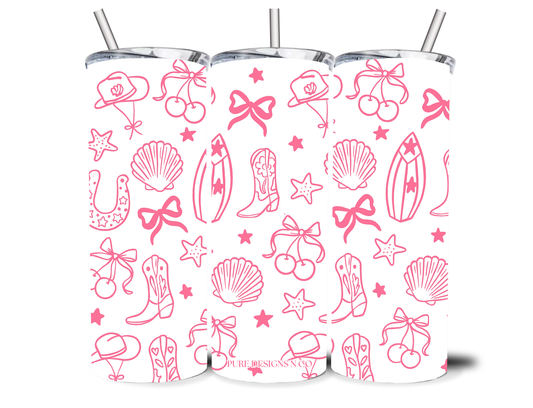 BOWS BY THE SEA 20OZ INSULATED TUMBLER