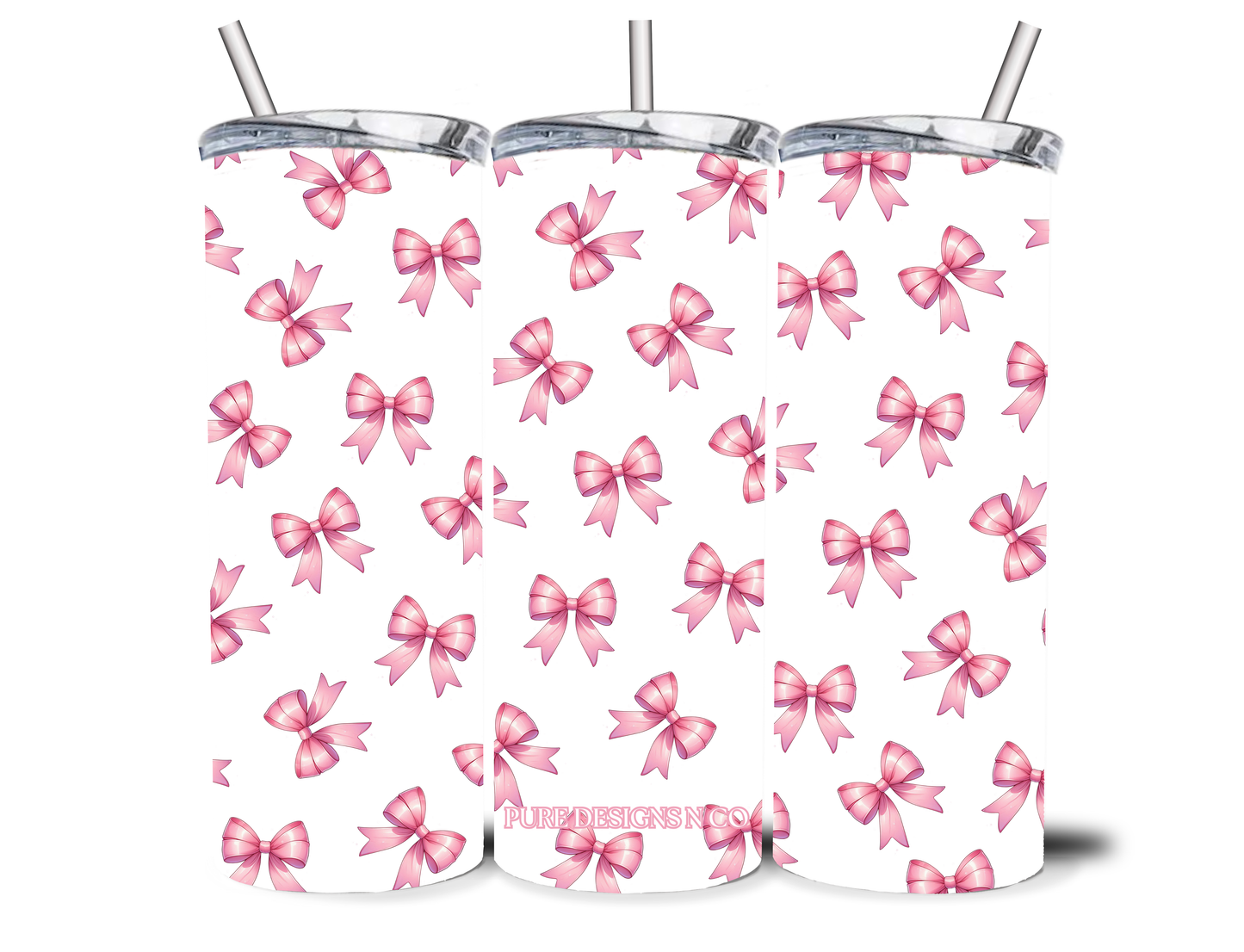 PINK RIBBON 20OZ INSULATED TUMBLER
