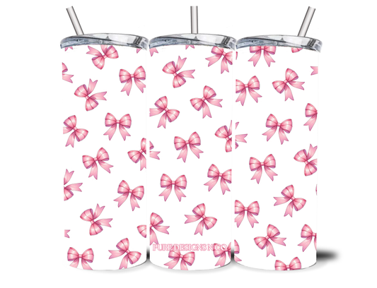 PINK RIBBON 20OZ INSULATED TUMBLER