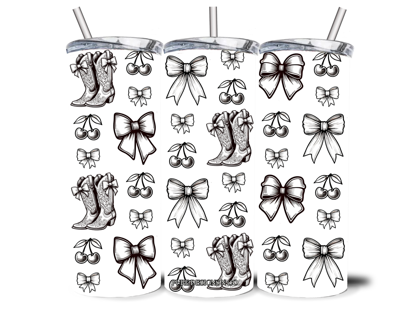 FINE LINE COUNTRY 20OZ INSULATED TUMBLER