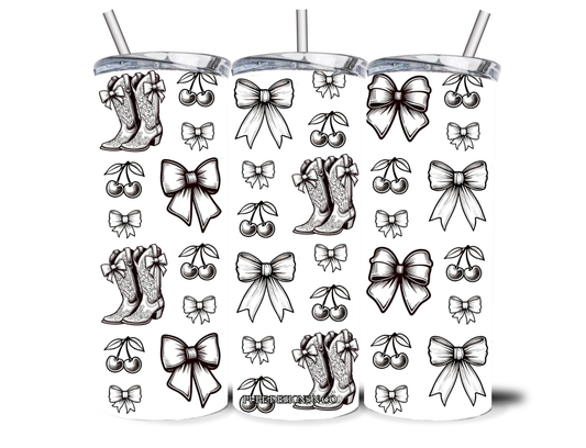 FINE LINE COUNTRY 20OZ INSULATED TUMBLER