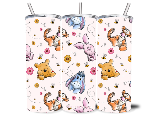 HONEY BEAR 20OZ INSULATED TUMBLER