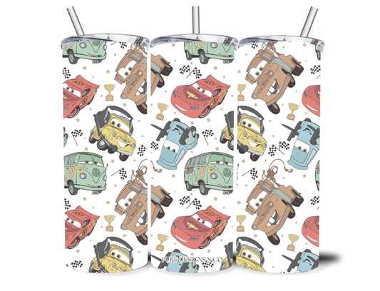 CARS 20OZ INSULATED TUMBLER