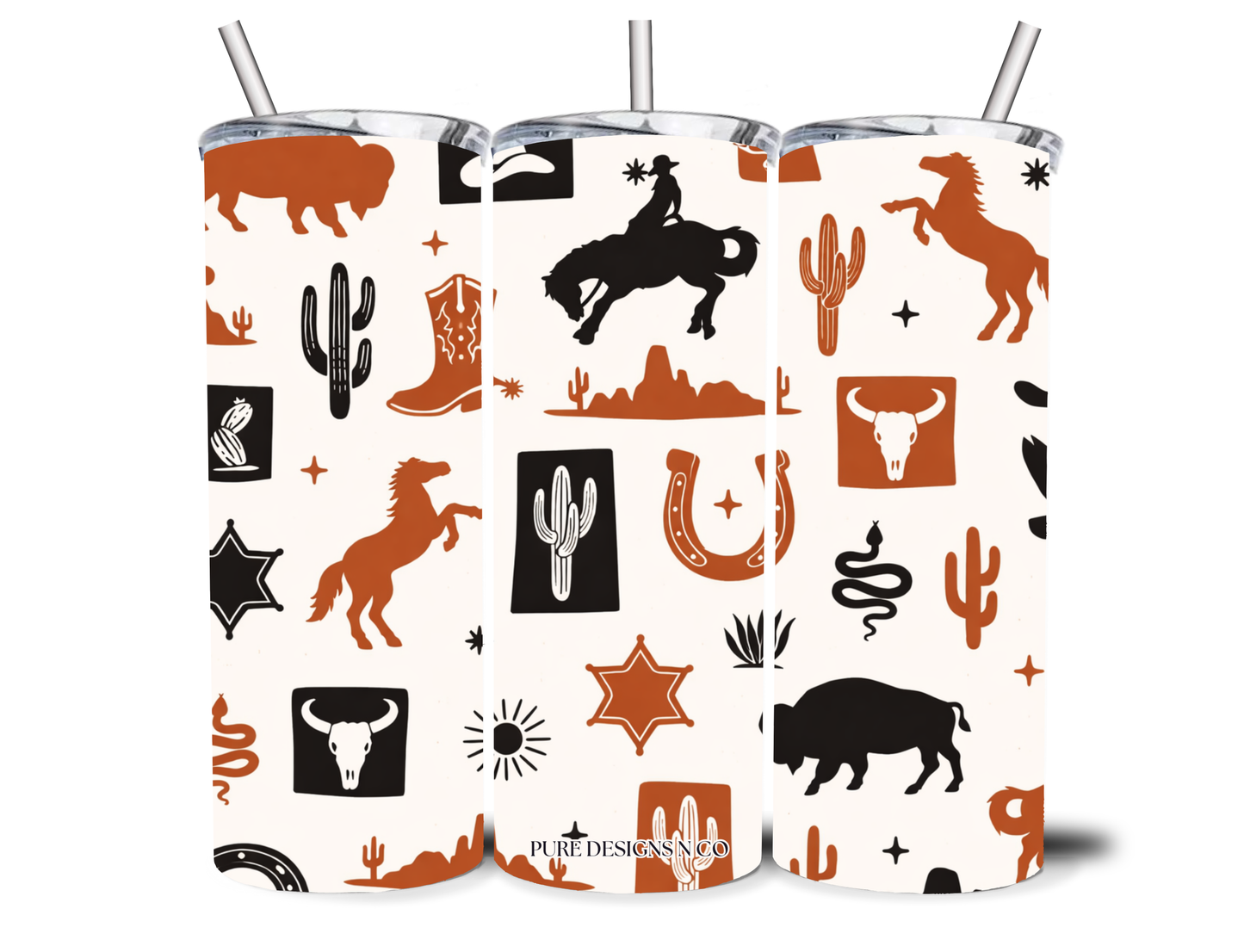 BULLS 20OZ INSULATED TUMBLER