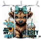 HIGHLAND COW ANXIETY 20OZ INSULATED TUMBLER