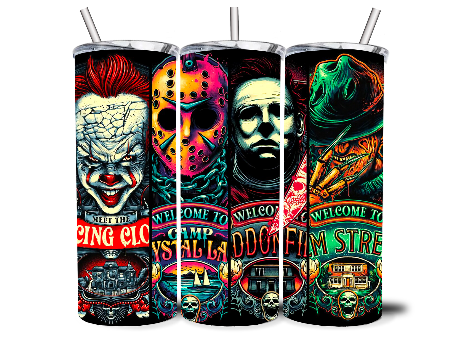 HORROR 20OZ INSULATED TUMBLER