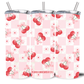 CHECHERED CHERRY 20OZ INSULATED TUMBLER
