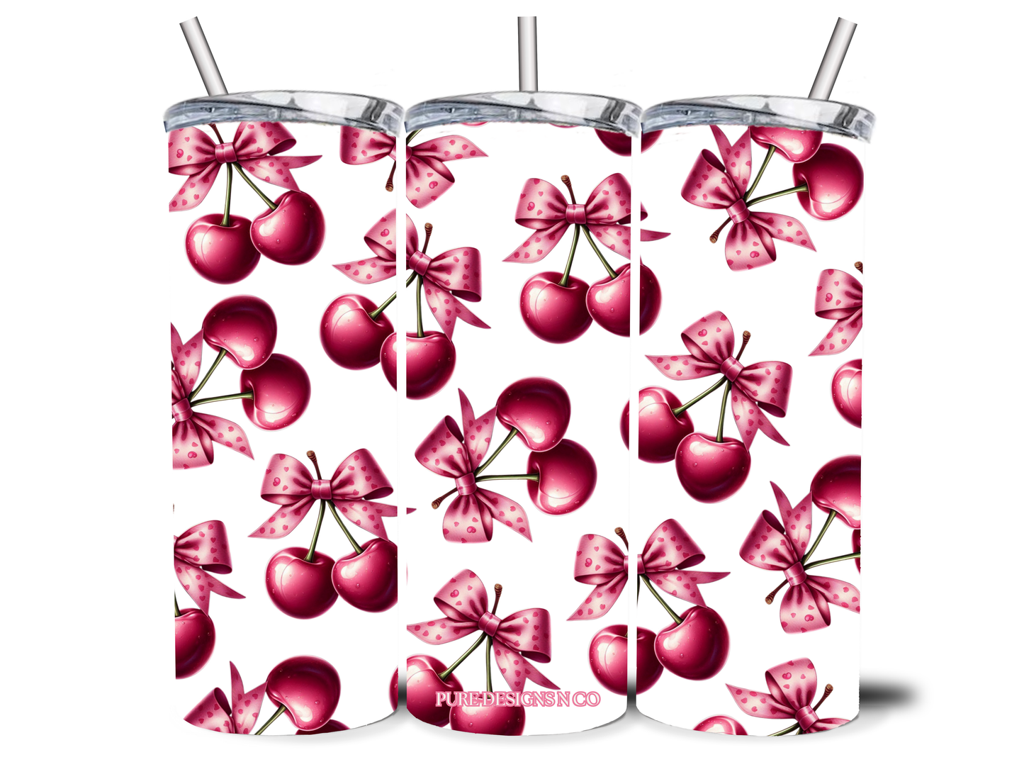 CHERRIES 20OZ INSULATED TUMBLER